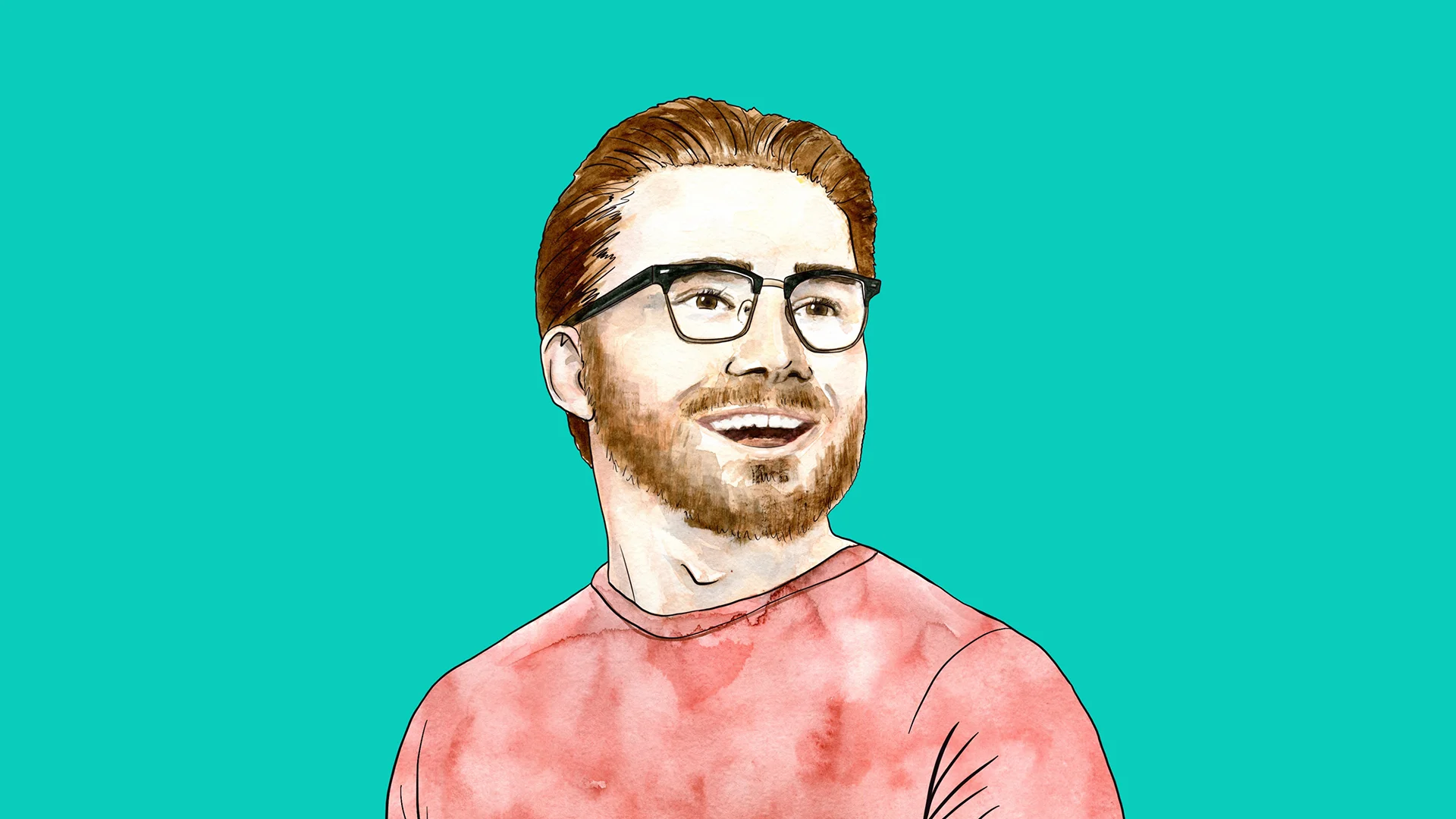 Illustration of Adam Borman